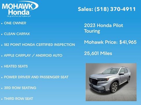 Used 2023 Honda Pilot Touring image 8