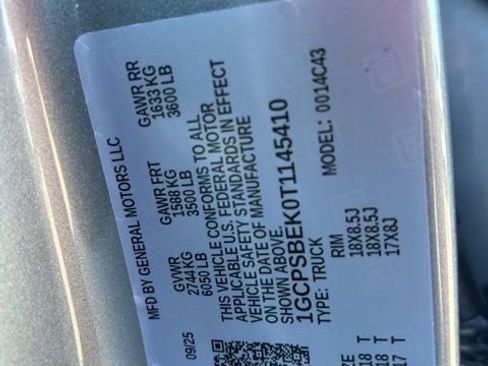 New 2026 Chevrolet Colorado W/T w/ WT Custom Package image 35