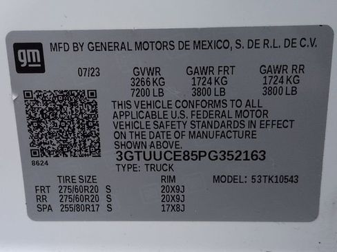 Used 2023 GMC Sierra 1500 Elevation w/ X31 Off-Road Package image 23