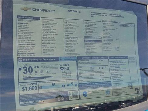 New 2026 Chevrolet Trax LS w/ LS Convenience Package image 17