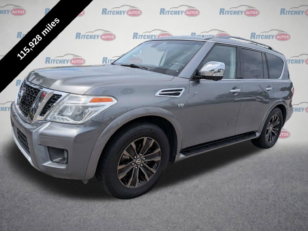 Used 2017 Nissan Armada Platinum w/ Captain Seat Package AWD/4WD image 10