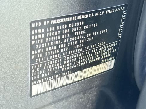 Certified 2023 Volkswagen Tiguan S FWD image 29