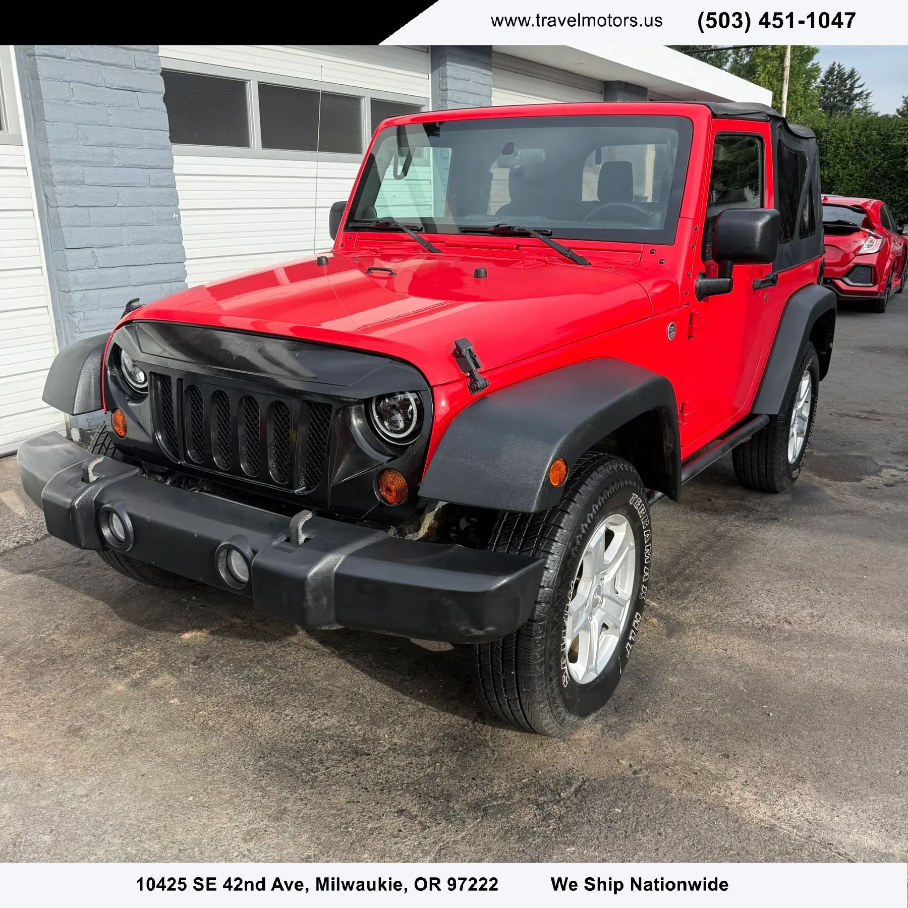 Used 2013 Jeep Wrangler Sport AWD/4WD image 1