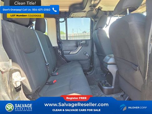 Used 2015 Jeep Wrangler Unlimited Sport w/ Max Tow Package AWD/4WD image 13