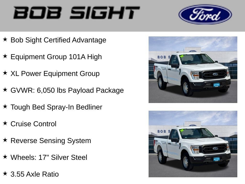 Used 2022 Ford F150 XL w/ Equipment Group 101A High AWD/4WD image 3