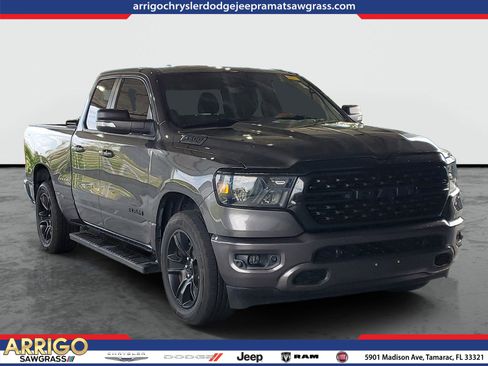 Used 2022 RAM 1500 Big Horn w/ Night Edition RWD image 1