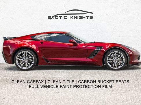 Used 2016 Chevrolet Corvette Z06 w/ 3LZ Preferred Equipment Group RWD image 1