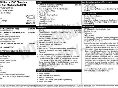 Used 2019 GMC Sierra 1500 Elevation w/ Elevation Value Package AWD/4WD image 7