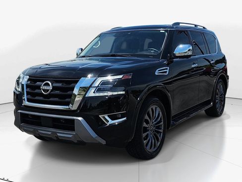 Used 2024 Nissan Armada Platinum w/ Captain's Chairs Package AWD/4WD image 8