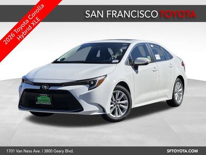 New 2026 Toyota Corolla XLE