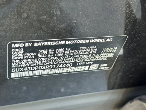 Used 2024 BMW X3 sDrive30i w/ Convenience Package RWD image 29