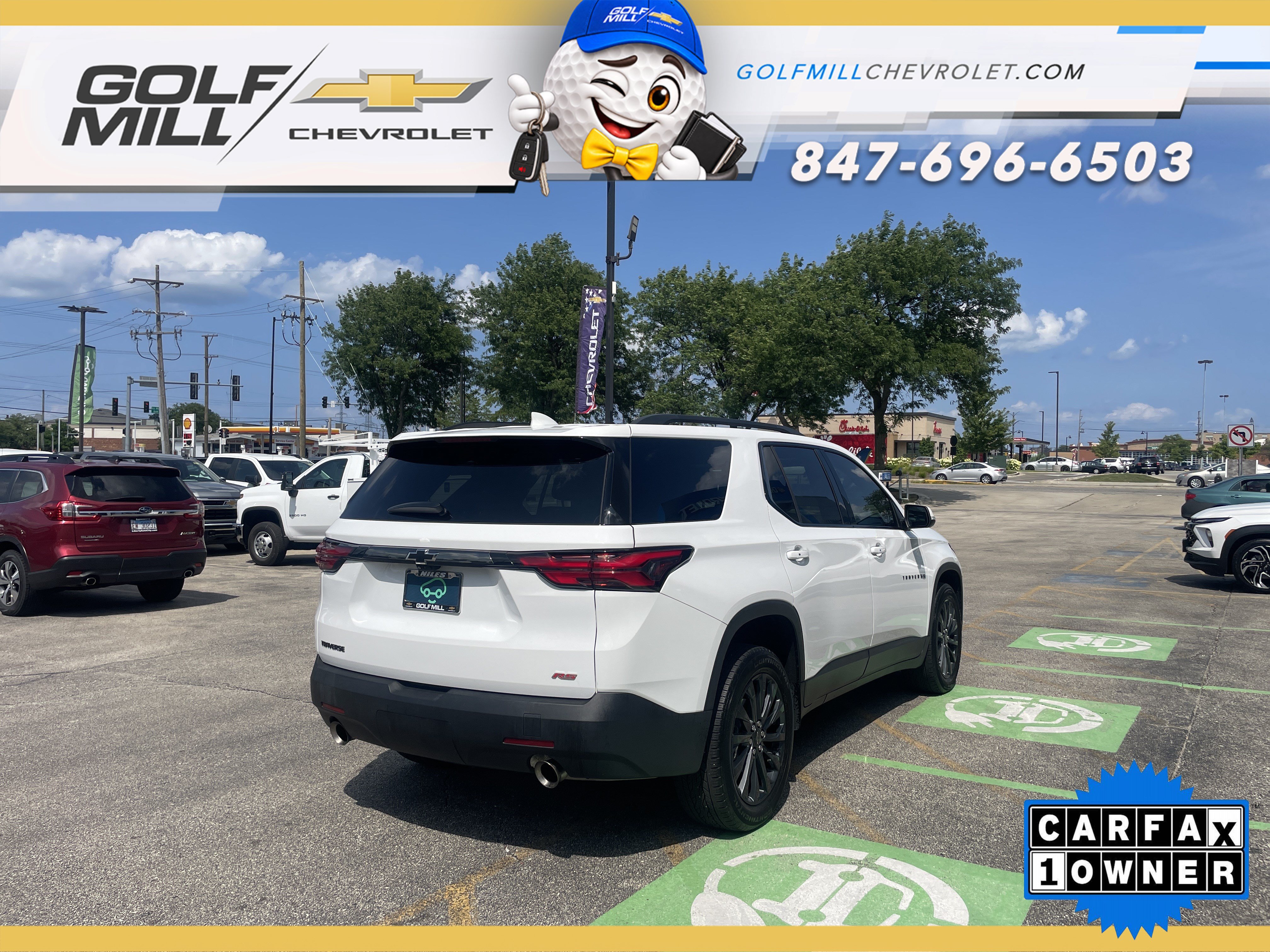Certified 2023 Chevrolet Traverse RS FWD image 7
