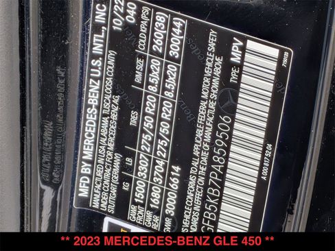 Certified 2023 Mercedes-Benz GLE 450 4MATIC image 31