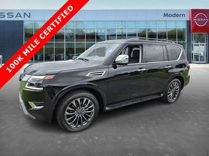 Certified 2024 Nissan Armada Platinum w/ Captain's Chairs Package