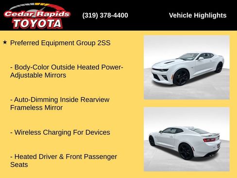 Used 2016 Chevrolet Camaro SS image 37