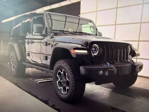 Used 2023 Jeep Wrangler Unlimited Rubicon 4xe w/ Cold Weather Group AWD/4WD image 1