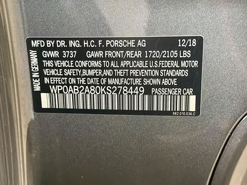 Certified 2019 Porsche 718 Cayman S RWD image 40