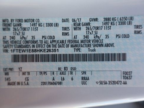 Used 2017 Ford F150 XL w/ XL Power Equipment Group image 86