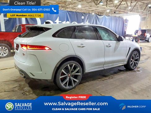 Used 2020 Jaguar F-PACE SVR AWD/4WD image 4