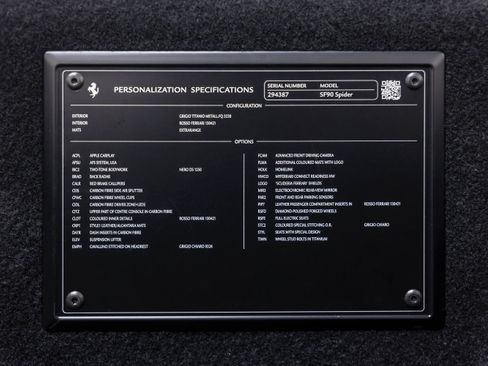 Certified 2023 Ferrari SF90 Spider AWD/4WD image 67