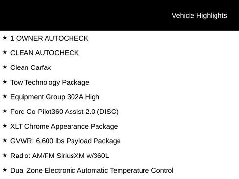 Used 2022 Ford F150 XLT w/ Equipment Group 302A High image 4