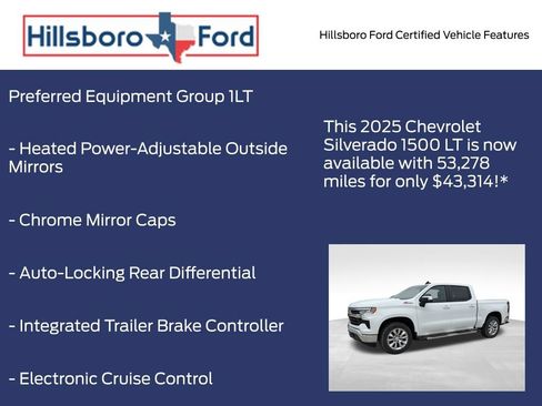 Used 2025 Chevrolet Silverado 1500 LT AWD/4WD image 13
