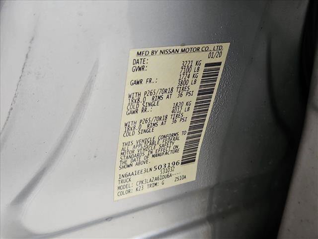 Used 2020 Nissan Titan S w/ S Utility Package RWD image 22