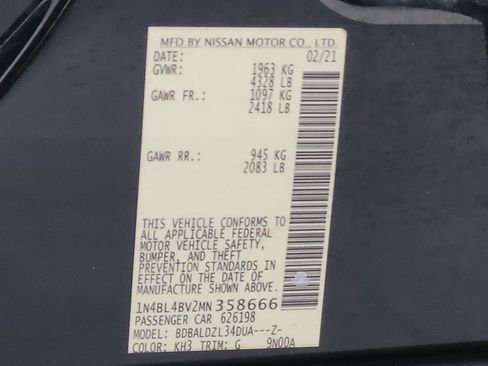 Used 2021 Nissan Altima 2.5 S FWD image 33