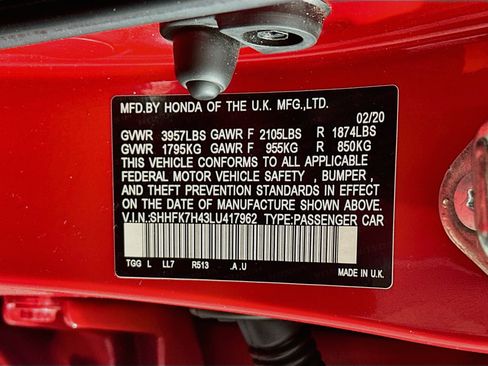 Used 2020 Honda Civic Sport image 12