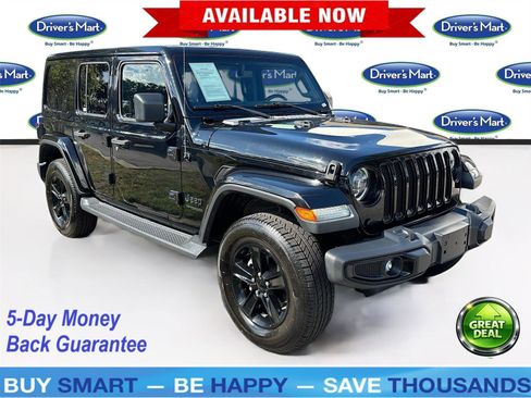 Used 2020 Jeep Wrangler Unlimited Sahara image 1