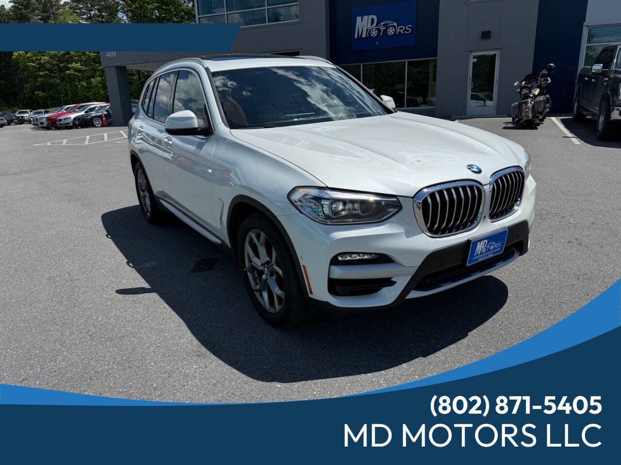 Used 2020 BMW X3 xDrive30i w/ Premium Package AWD/4WD image 1