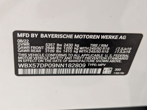 Certified 2022 BMW X3 xDrive30i w/ Premium Package 2 (ZPA) image 22