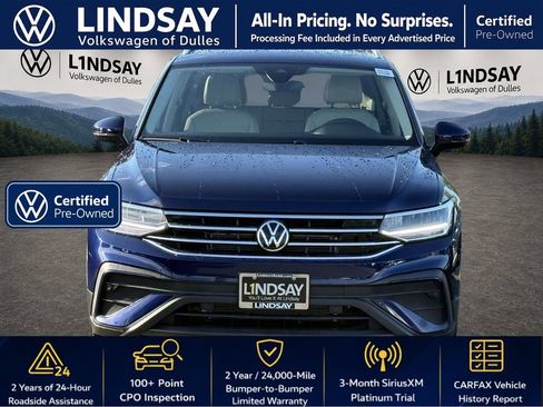 Used 2024 Volkswagen Tiguan SE AWD/4WD image 3