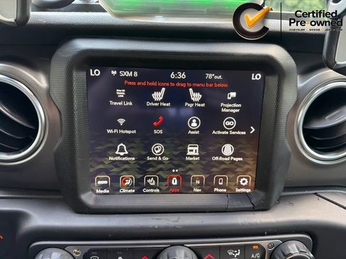 Certified 2023 Jeep Gladiator Rubicon w/ Cold Weather Group AWD/4WD image 88