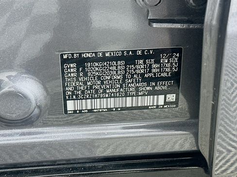 Used 2025 Honda HR-V EX-L image 12