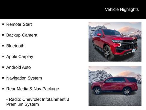 Used 2021 Chevrolet Tahoe Z71 w/ Rear Media and Nav Package image 26