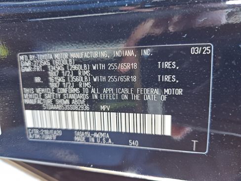 Used 2025 Toyota Grand Highlander AWD image 22