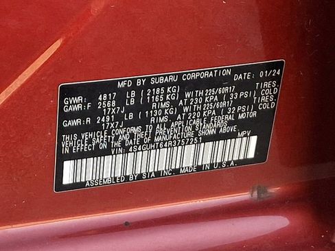 Used 2024 Subaru Crosstrek 2.5i Wilderness image 29