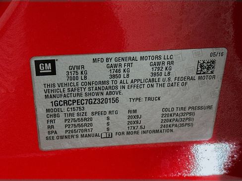 Used 2016 Chevrolet Silverado 1500 Custom w/ Custom Convenience Package image 12