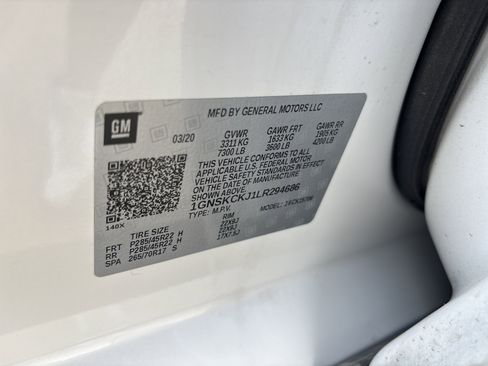 Used 2020 Chevrolet Tahoe Premier w/ Premier 6.2L Value Package image 35