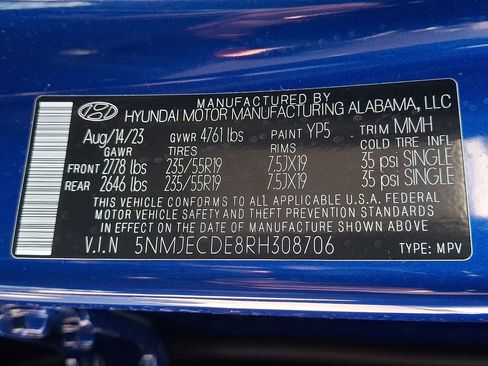 Used 2024 Hyundai Tucson Limited AWD/4WD image 28