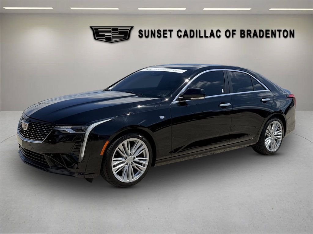 Certified 2025 Cadillac CT4 Premium Luxury w/ Climate Package RWD image 7