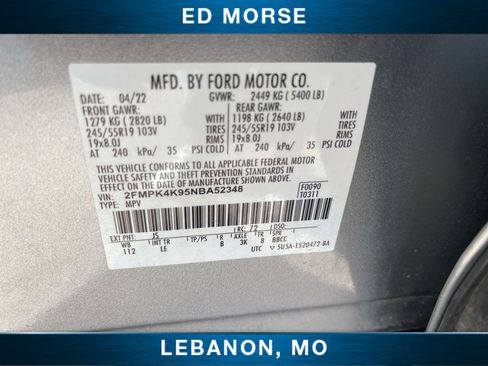 Used 2022 Ford Edge Titanium AWD/4WD image 32