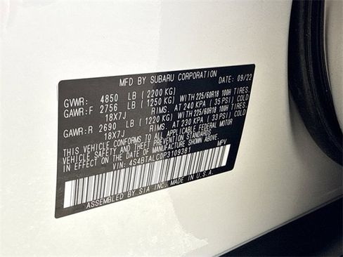 Used 2023 Subaru Outback Onyx Edition w/ Popular Package #2 image 29