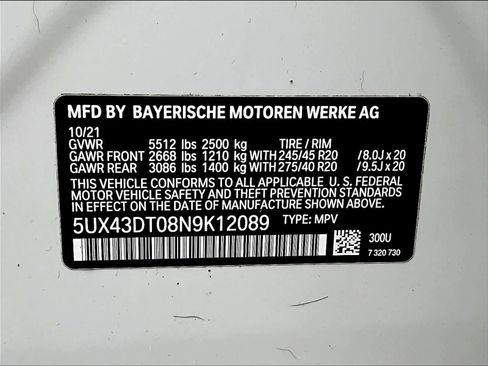 Used 2022 BMW X4 M40i w/ Parking Assistance Package image 35