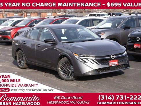 New 2026 Nissan Sentra SV w/ Floor Mat Package image 1