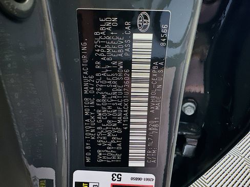 New 2026 Toyota Camry XSE FWD image 12