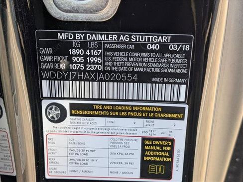 Used 2018 Mercedes-Benz AMG GT Coupe image 22