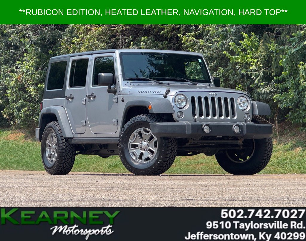 Used 2017 Jeep Wrangler Unlimited Rubicon w/ Connectivity Group AWD/4WD image 1
