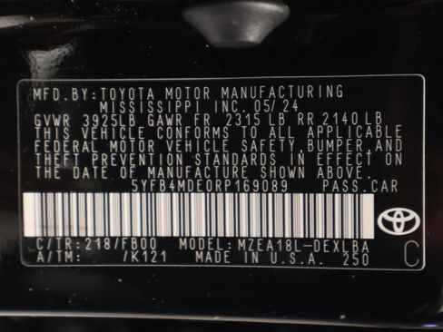 Used 2024 Toyota Corolla LE FWD image 17
